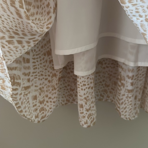 Emily McCarthy Women’s Dallas Dress Animal Print Sz Small Relaxed Shabby Chic - Picture 10 of 11